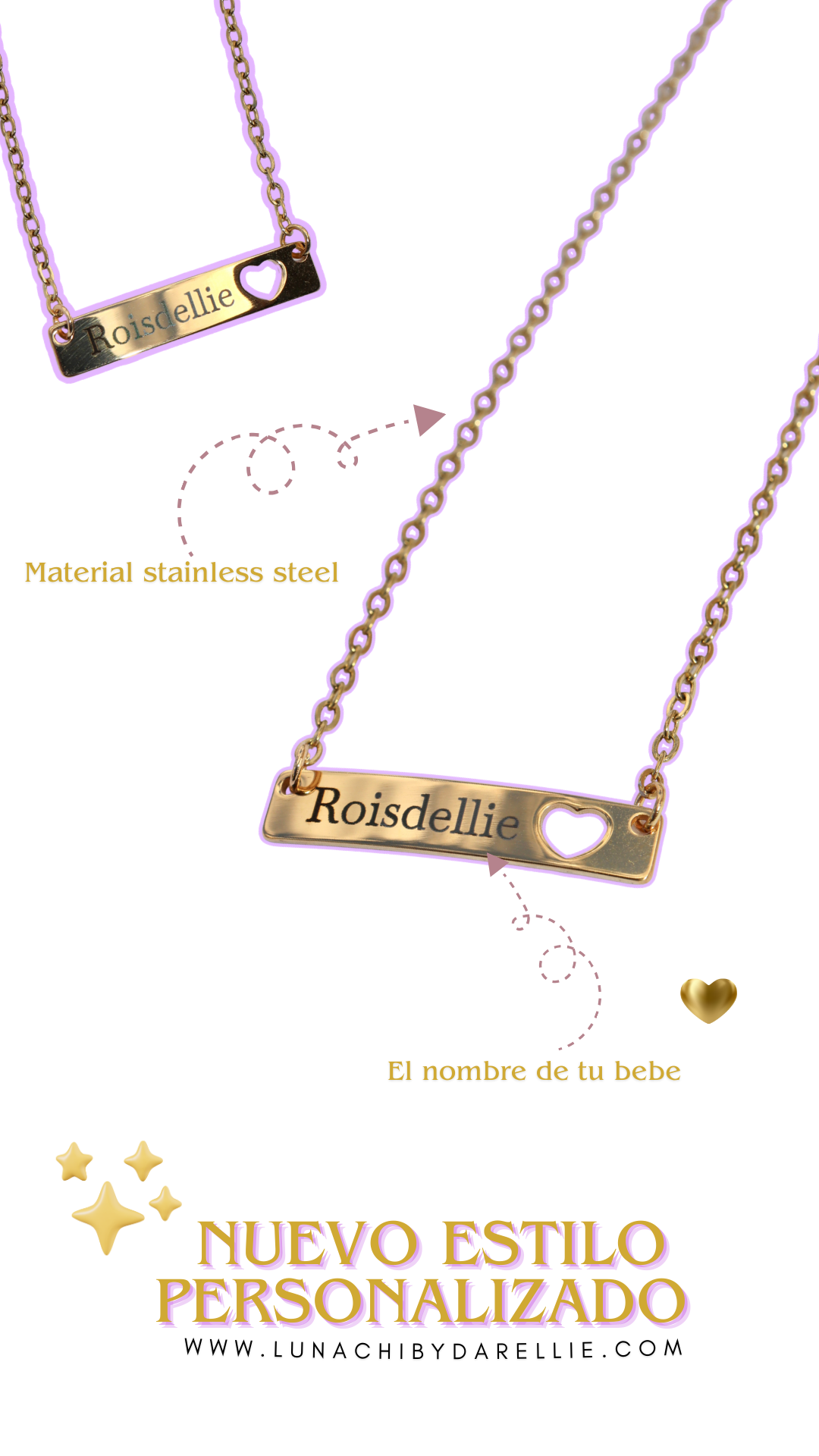 Heart Personalized Necklace