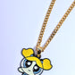 Power Puff Girl Necklace