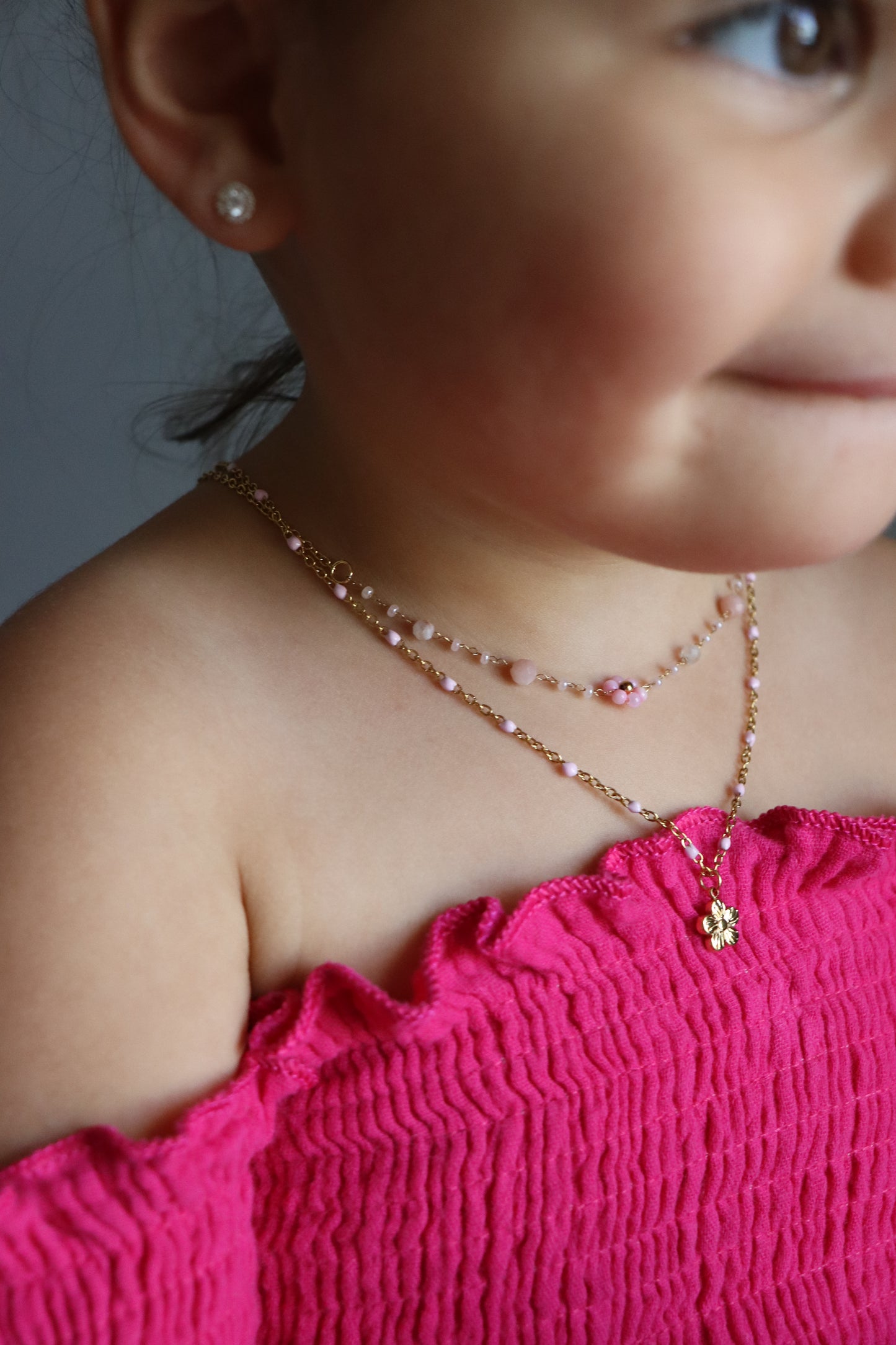Flowers Layer Necklaces