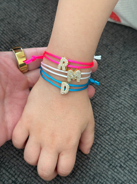 Inicial Charm Bracelet