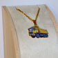 Yellow Truck Necklace