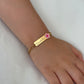 Engraved Baby Bracelet
