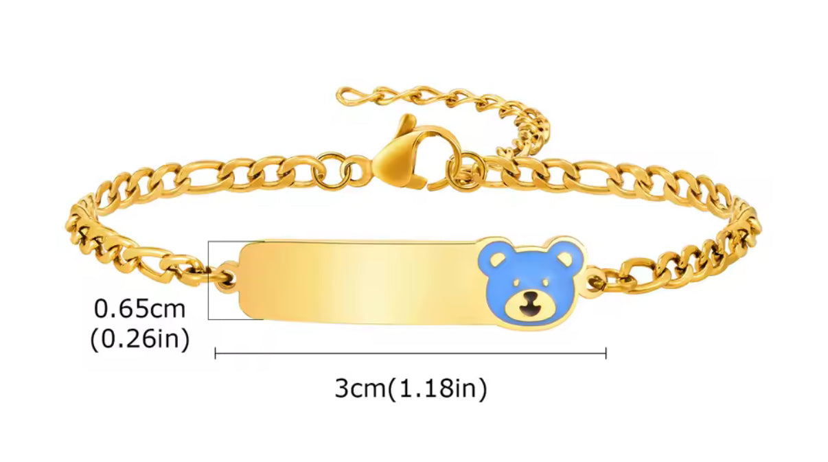 Fígaro Name Necklace + Engraved Bracelet