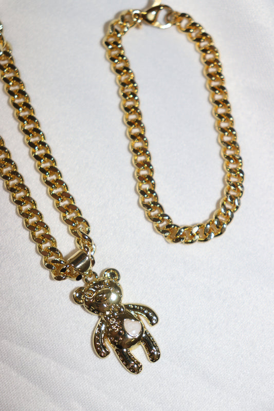 Bear Set | Necklace + Bracelet