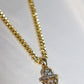 Basket ball necklace