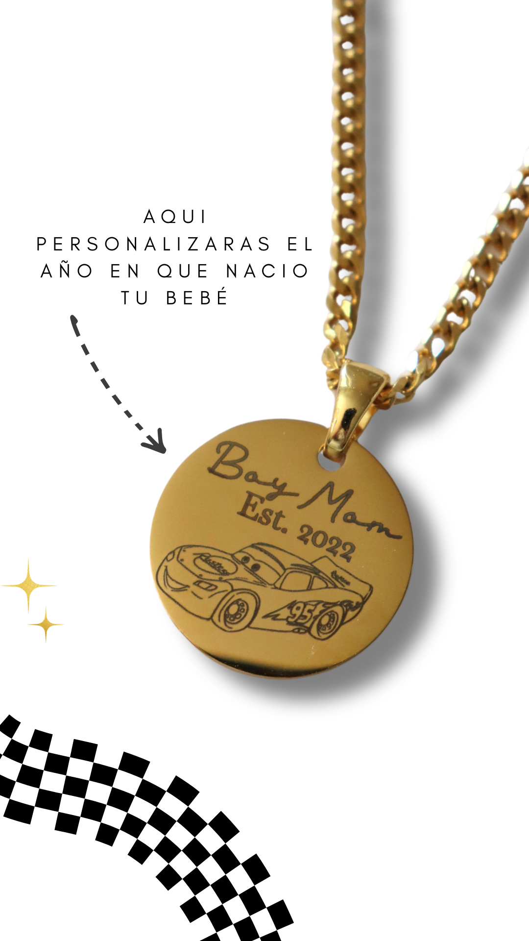 McQueen Boy Mom Tag