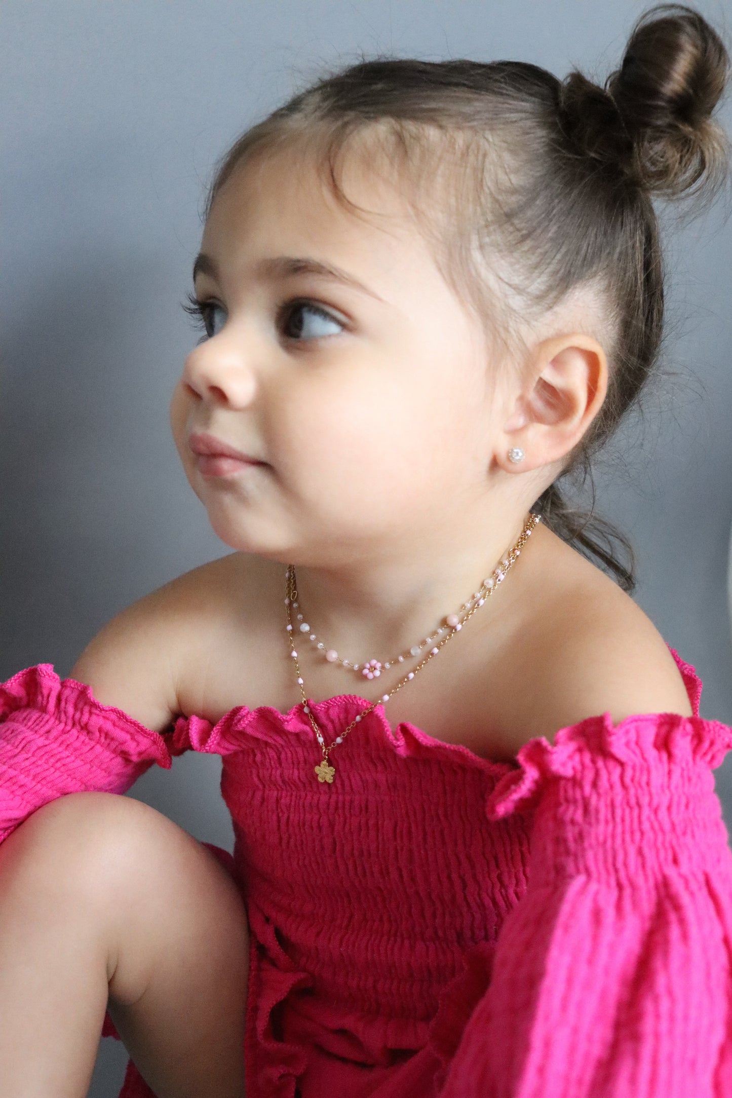Flowers Layer Necklaces