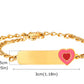 Fígaro Name Necklace + Engraved Bracelet