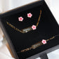 Flor Personalized Set + Earrings