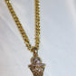 Basket ball necklace