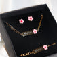Flor Personalized Set + Earrings