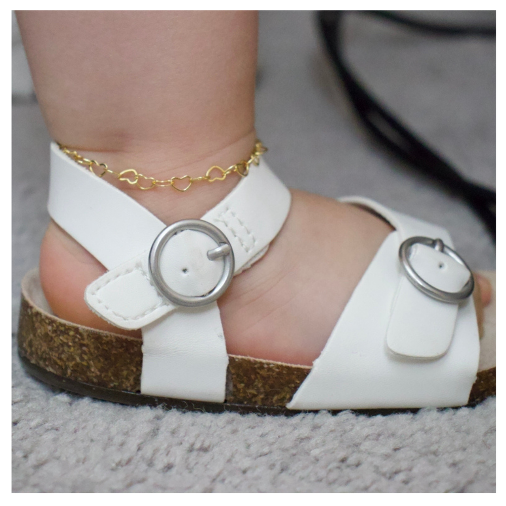 Heart Anklets