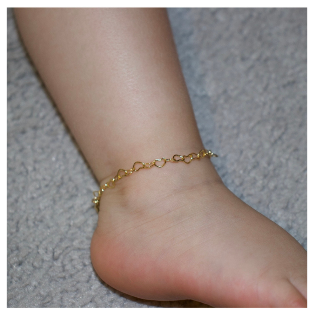 Heart Anklets