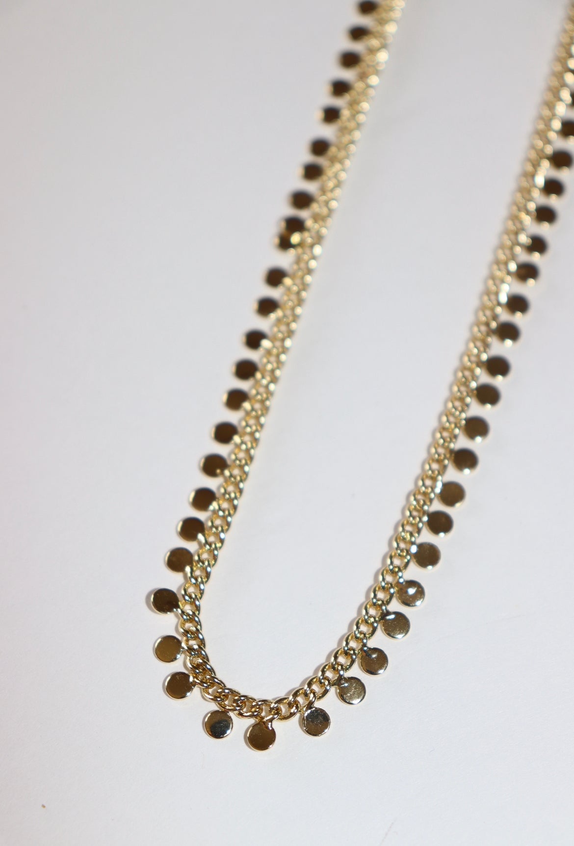 Golden Dot Necklace