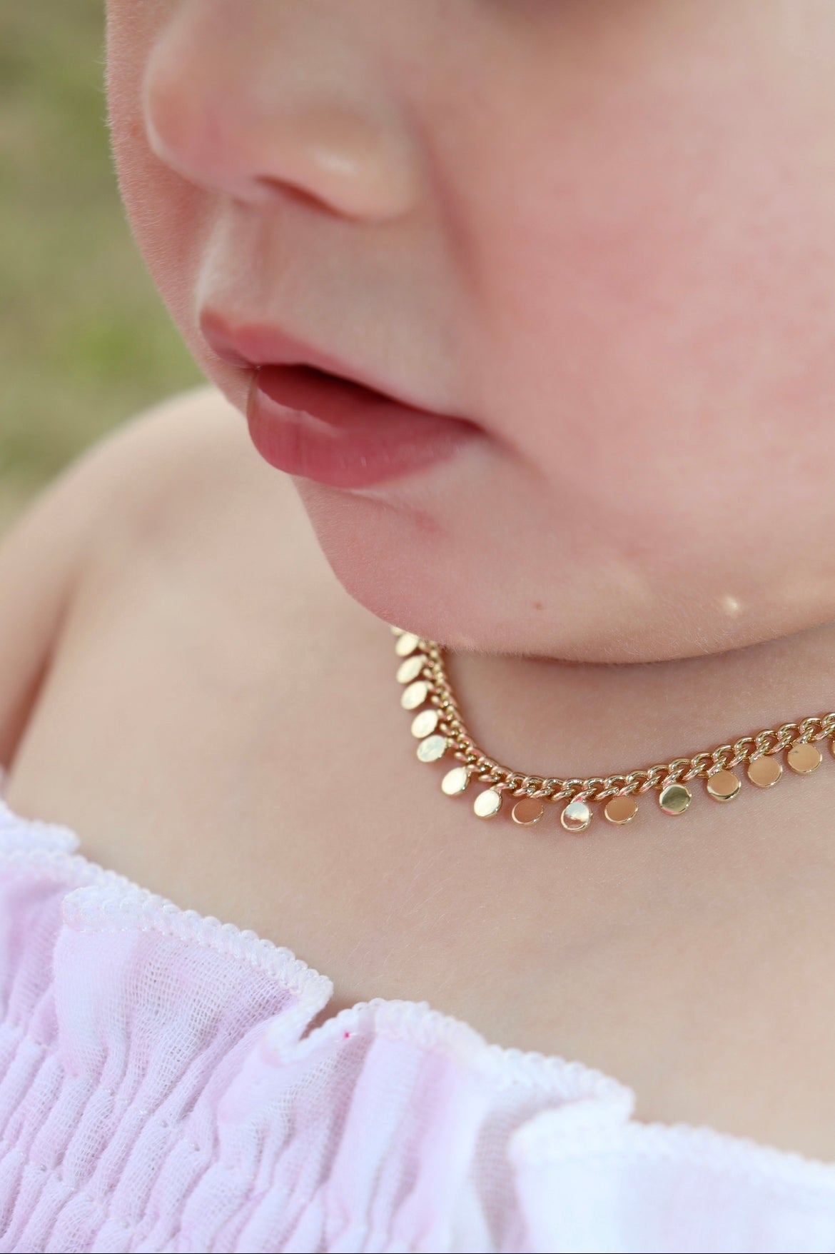 Golden Dot Necklace